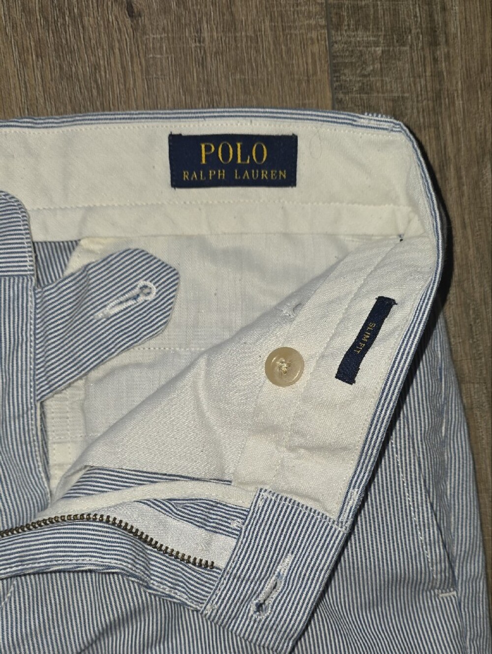 Polo by Ralph Lauren Light Blue Men's Slim Chino Pants - Picture 2 of 3